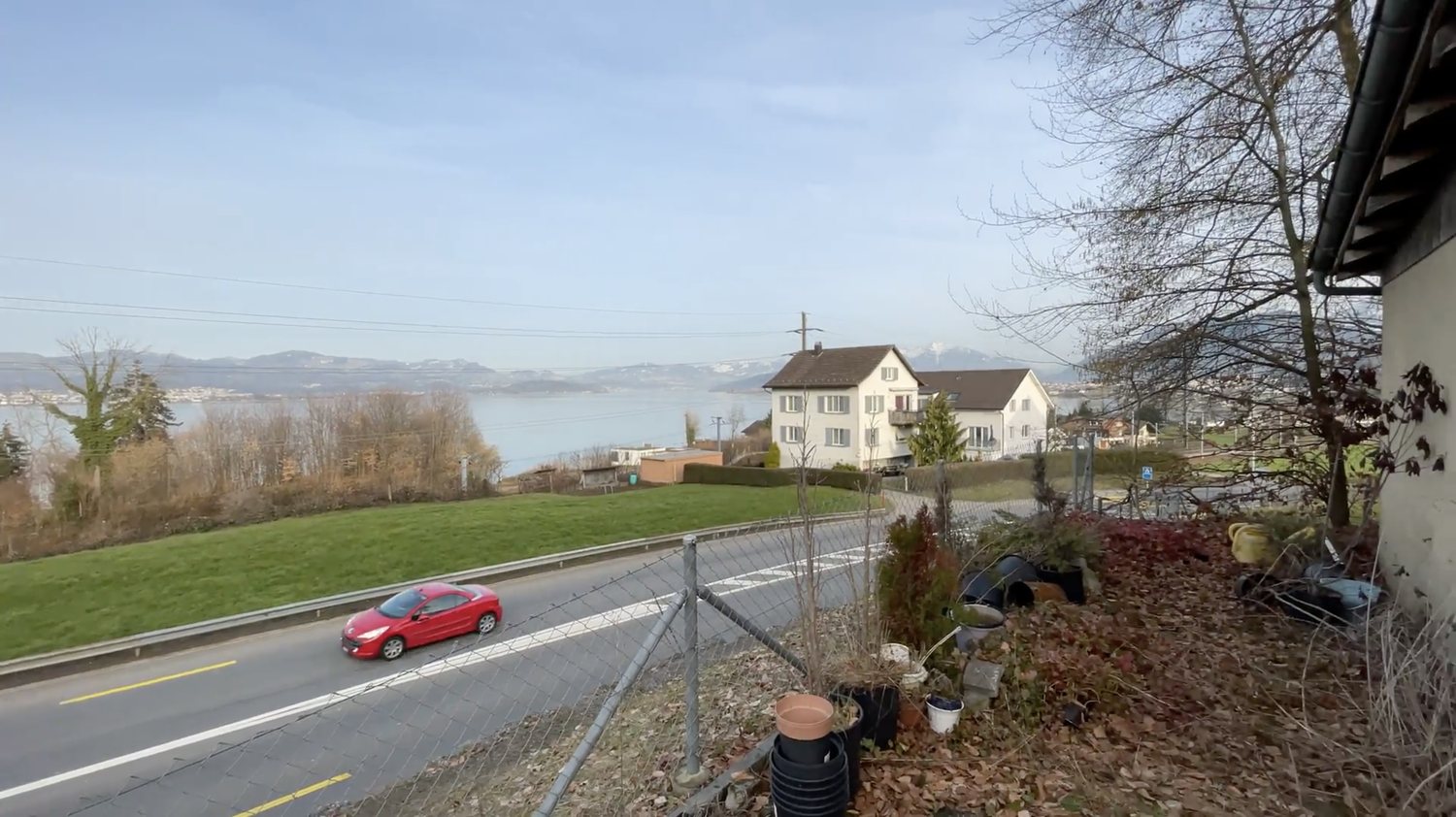 Blick Richtung See und Uferbereich